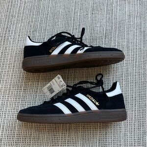 Adidas Black and White Spezial Sneakers